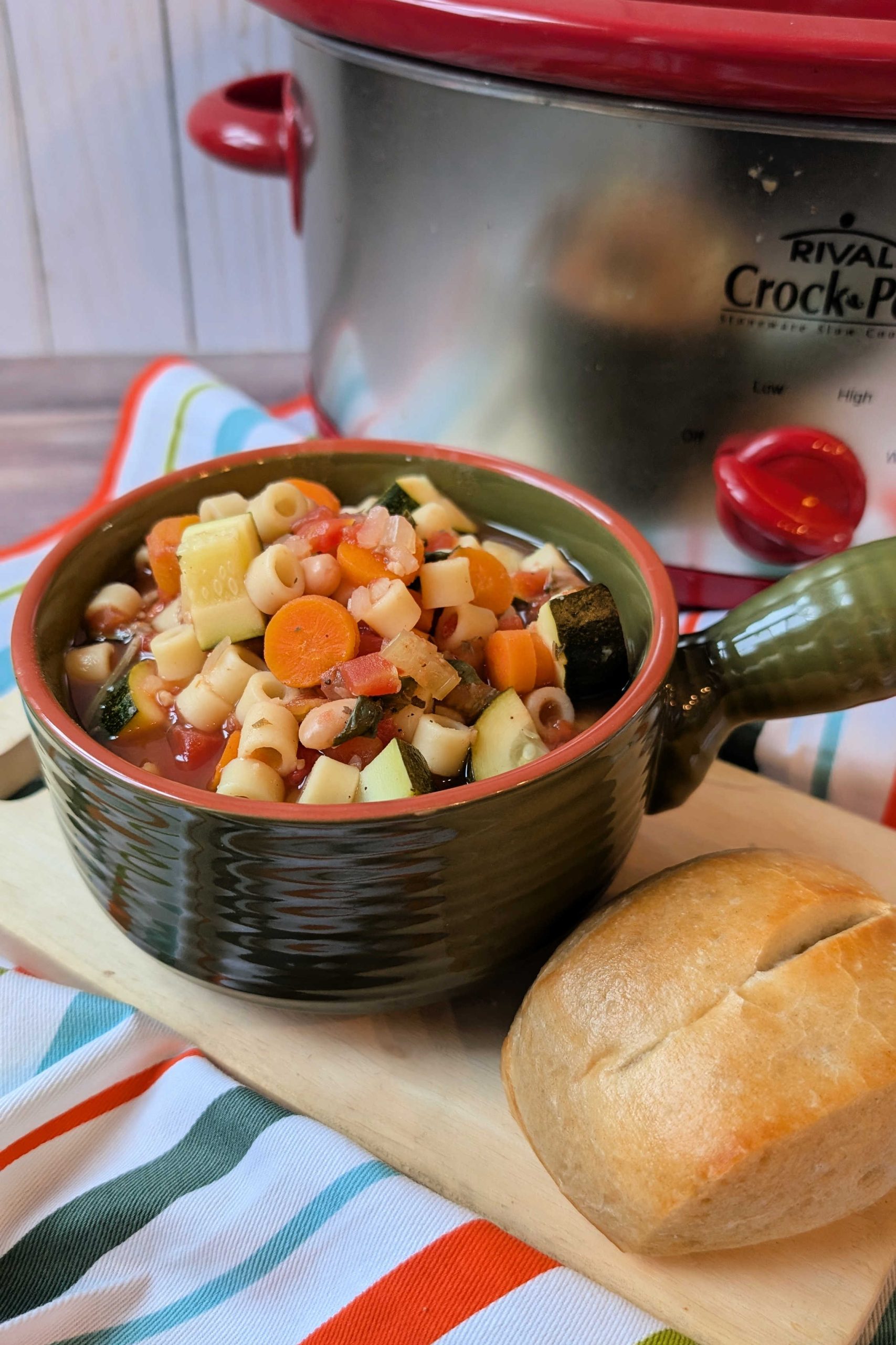 Crock Pot Minestrone Soup