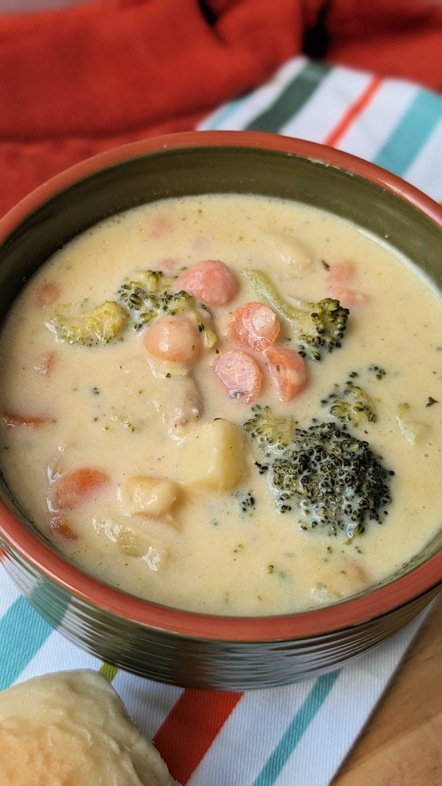 Broccoli Potato Cheese Soup