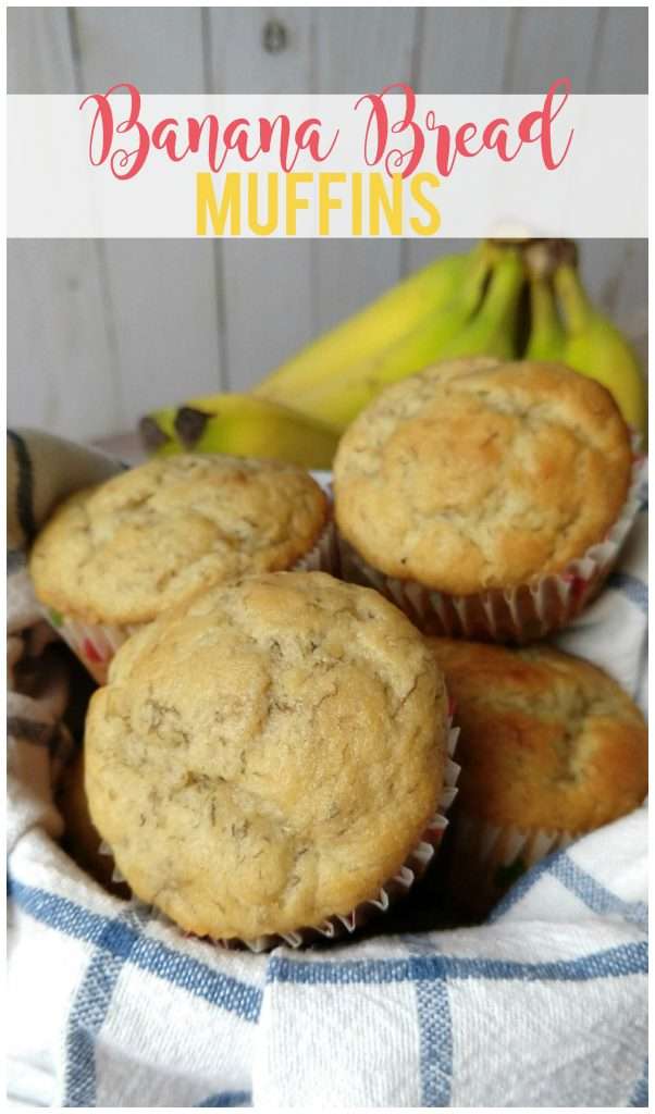 So moist and so full of banana flavor! This will become your go-to banana bread and muffin recipe!