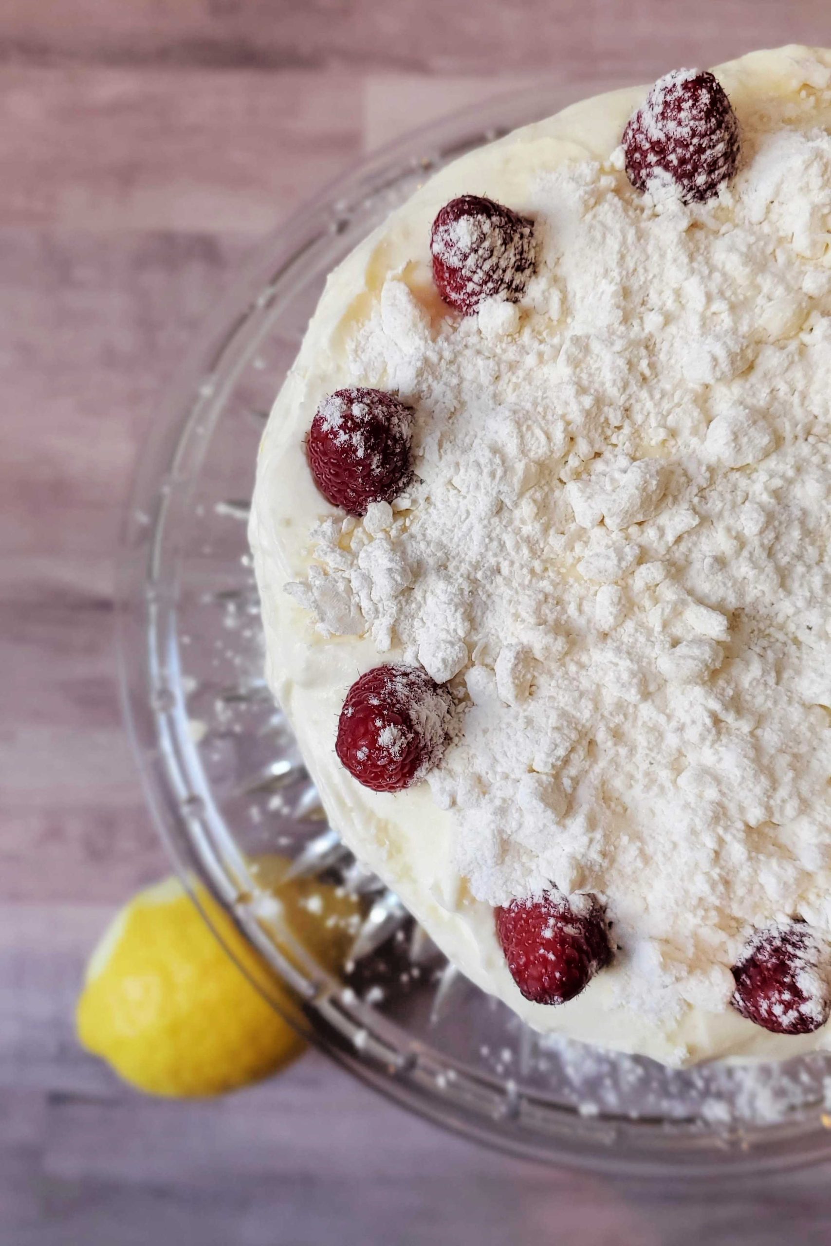 Lemon Cream Cake (Olive Garden Copycat)