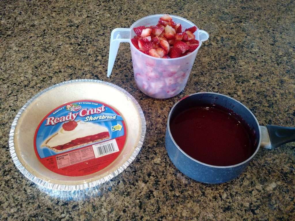 This easy strawberry pie is sweet, refreshing and with this recipe you can make your own yummy strawberry glaze. No more store bought glaze needed!