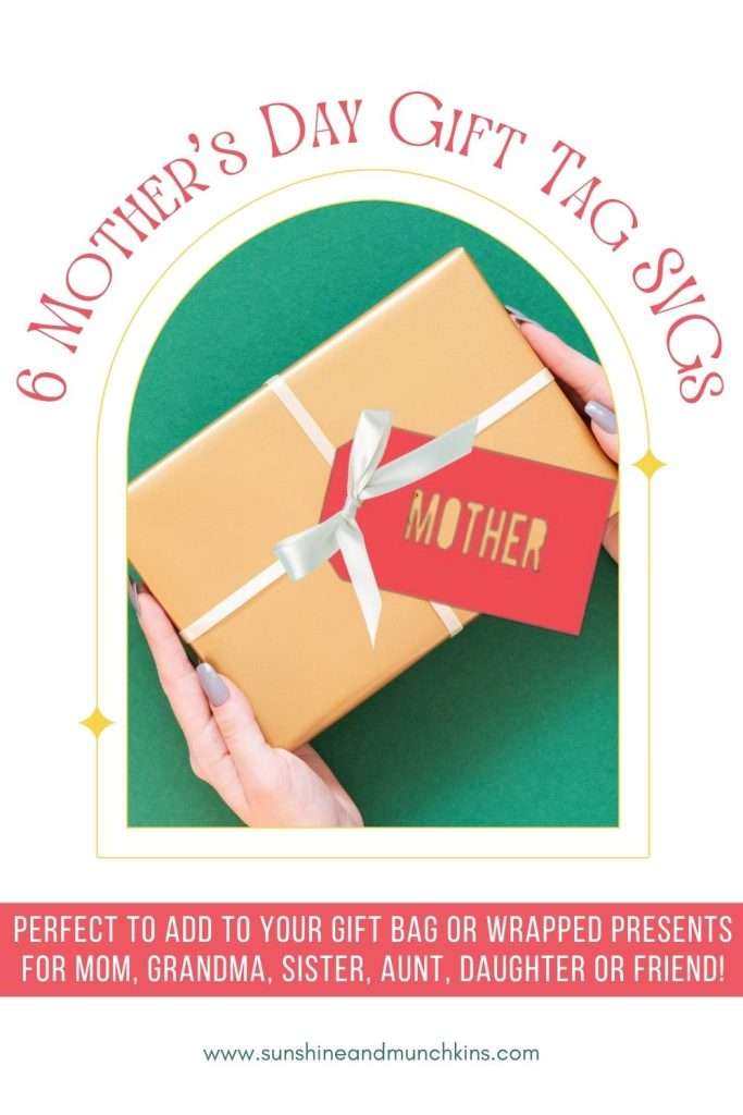 Use these free Mother's Day gift tags to level up your gift wrapping this year. You can easily add it to a paper wrapped gift or a gift bag for your mom, grandma, aunt, sister, daughter or friend.