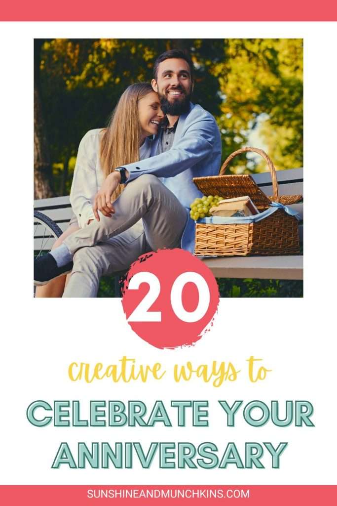 If you're anything like my husband and I, you have times when you want (or need) to celebrate your anniversary on a budget.  I've compiled 20 ways to celebrate that will help make your anniversary special.