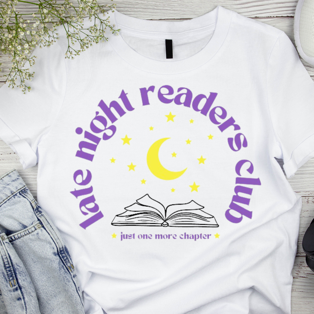Late Night Readers Club {FREE} Bookish SVG
