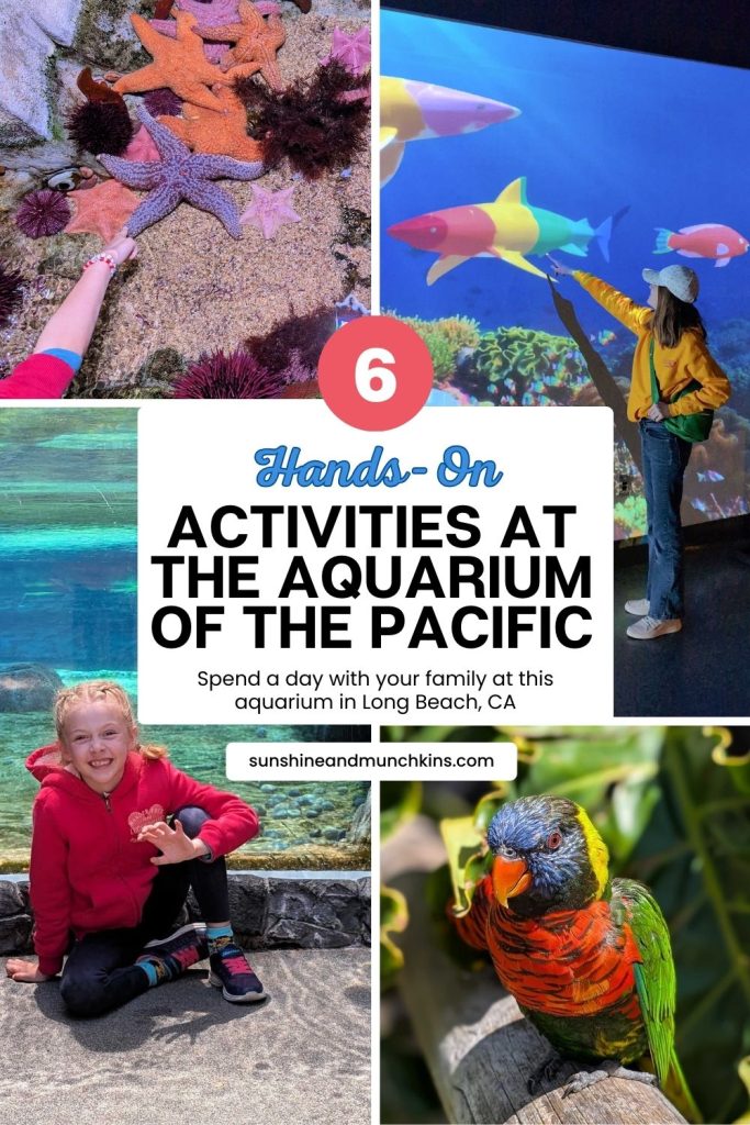 These 6 hands-on activities at the Aquarium of the Pacific in Long Beach, CA, are perfect for families with kids of all ages! Enjoy a day on Rainbow Harbor with a visit to the Aquarium and follow it up with a walk to Lions Lighthouse.