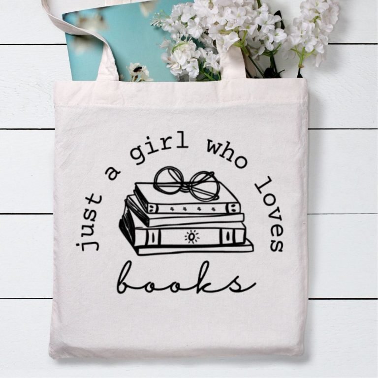 Just A Girl Who Loves Books {FREE} Back to School SVG