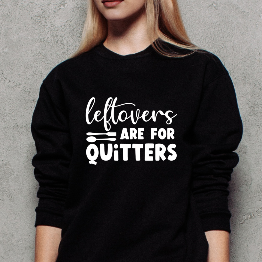 Leftovers are for Quitters {FREE} Thanksgiving SVG File