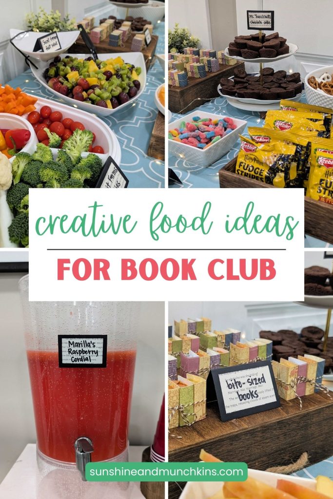 Fun and creative food ideas for book club