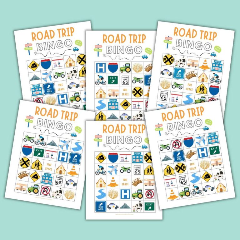 {FREE} Road Trip BINGO Printable