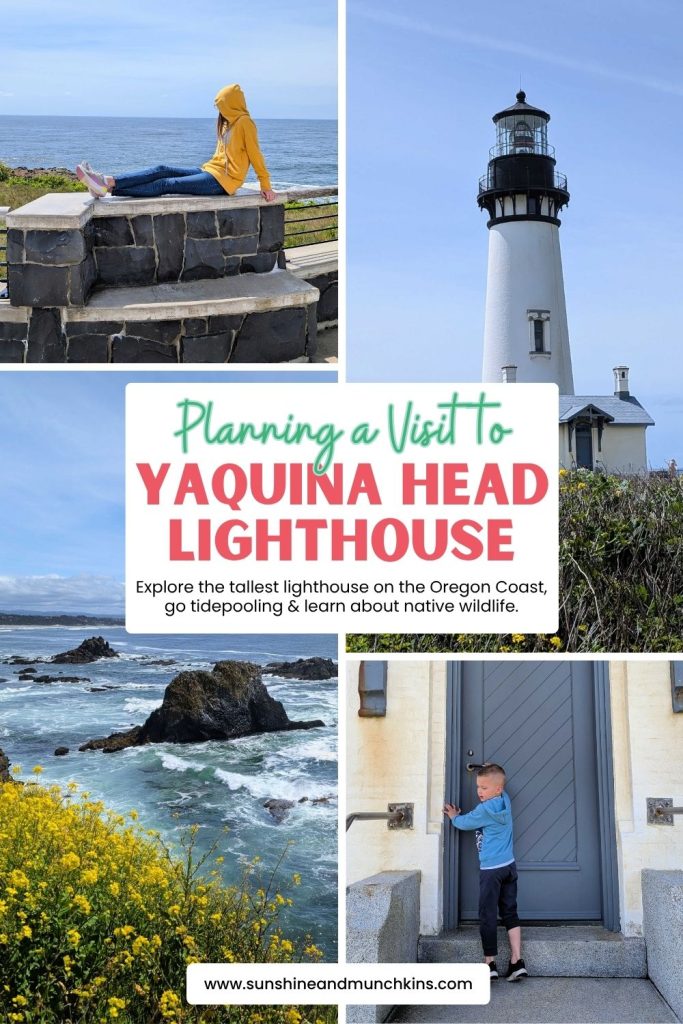 The Yaquina Head Lighthouse boasts beautiful views of the Pacific Ocean, short hiking trails and a unique beach where you can explore tidepools and see native wildlife.