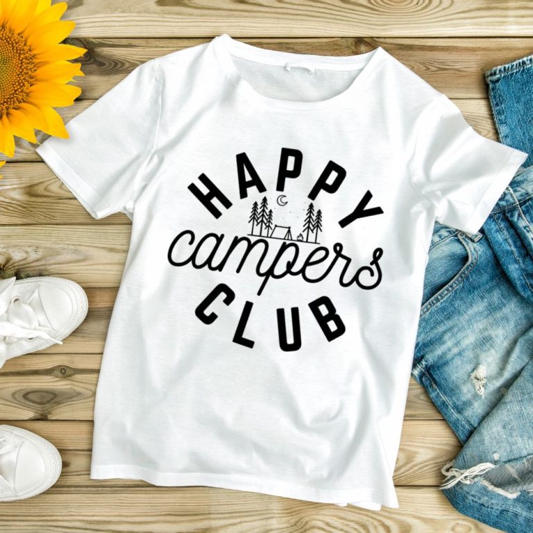 Happy Campers Club {FREE} Camping SVG