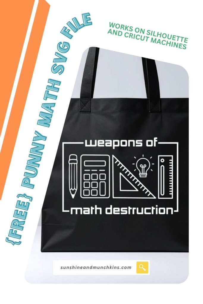 Have some fun with this punny back to school SVG file that is perfect for the math nerds in your life!
