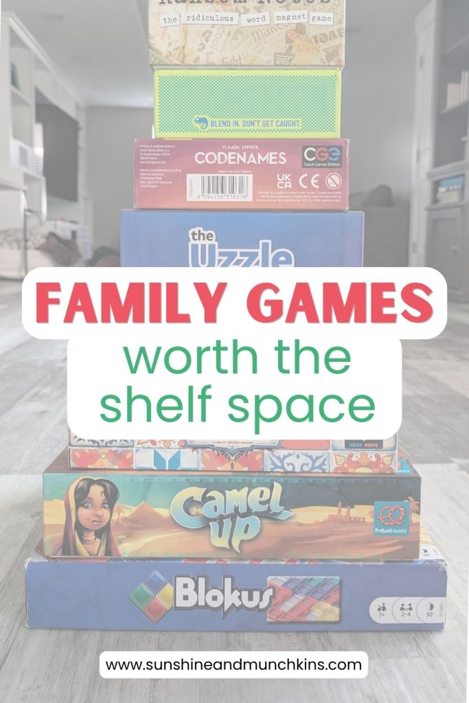 Looking for family games everyone will actually enjoy? These family-tested board and card games for kids, teens, and adults have earned a permanent spot on our shelves.